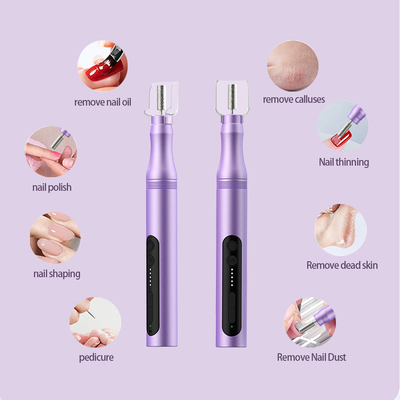 USB Charging 5 Modes 6 Drill Bits Low Noise Portable Nail Polishing Electric Manicure Pedicure
