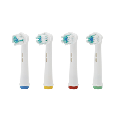 Antibacterial Replacement Brush Heads , Nylon Electric Toothbrush Heads Recyclable