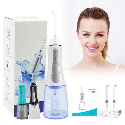 Detachable Teeth Whitening Water Flosser , Portable IPX7 Water Spray Teeth Cleaner