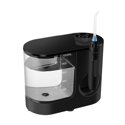 Lightweight Waterpulse Oral Irrigator , Portable 1000ml Water Pick Teeth Cleaner