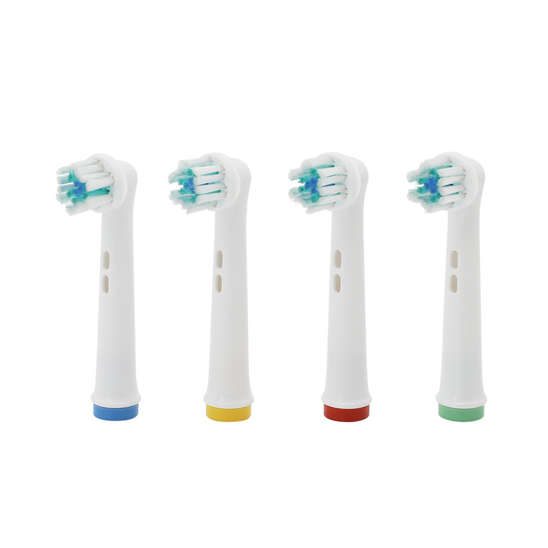 Antibacterial Replacement Brush Heads , Nylon Electric Toothbrush Heads Recyclable