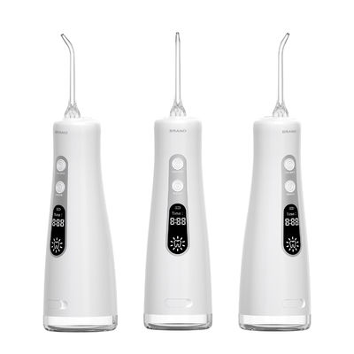 2 Working Modes USB Rechargeable Cordless Electric Water Flosser IPX7 Waterproof Portable Dental Flosser