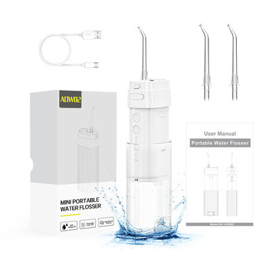 OEM Portable Mini Water Flosser Automatic 180ml For Teeth Cleaning