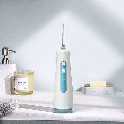 Black Water Jet Oral Irrigator AOW07 with 4 Nozzles Rechargeable Battery CE/FDA Certified