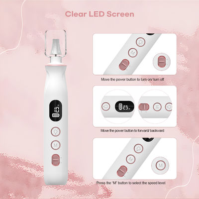 Electric Manicure Professional 10 in 1 Portable Pedicure Nail File Set Nail  Polisher