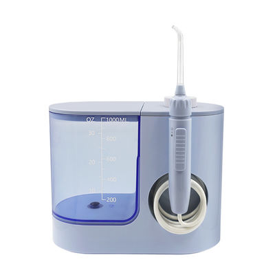 50-60Hz Countertop Water Flosser Lightweight Tooth Jet With 6 Tips